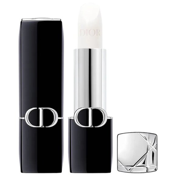 NIB 💚Dior #000 DIOR NATURAL (Satin) Rouge Dior Refillable Lip Balm ✔️ BNIB - Picture 1 of 9